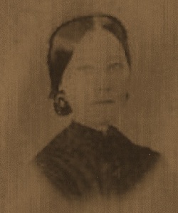 Mary Jane Ziegler Gantt Carvell, probably taken about the time of their marriage