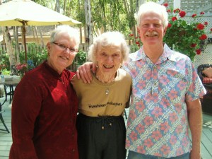 Bud, Linda and Mother, Mother's Day 2008